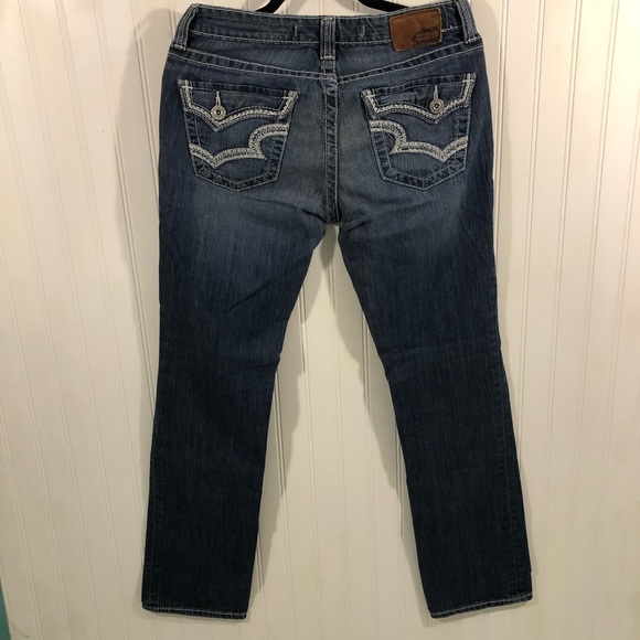 Big Star Maddie Straight Mid Rise Fit Jeans Women's Size 28 R - Picture 4 of 6